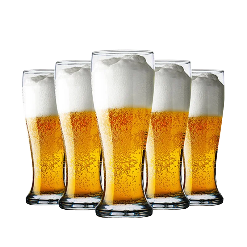 Craft Beer & Wine U- - قطعتان من كوب بيرة القمح، كوب