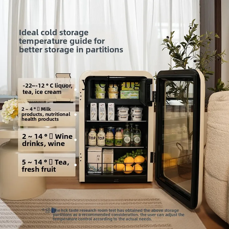 Wine Beer Fridge - ثلاجة صغيرة للآيس كريم، فريزر منزلي