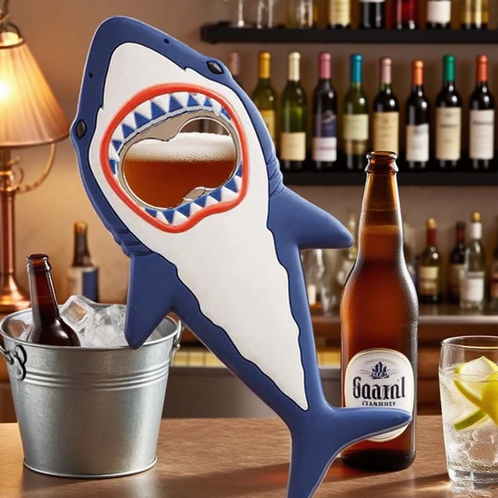Wine Beer Fridge - فتاحة زجاجات مغناطيسية ثلاثية الأبعاد على
