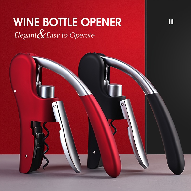 Cork Screw Lever - طقم فتاحة النبيذ بالضغط على الرافعة