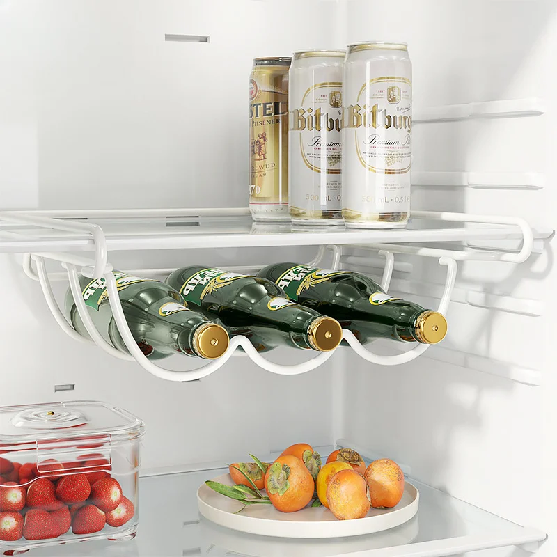 Wine Beer Fridge - حامل رف لعرض النبيذ ، رف