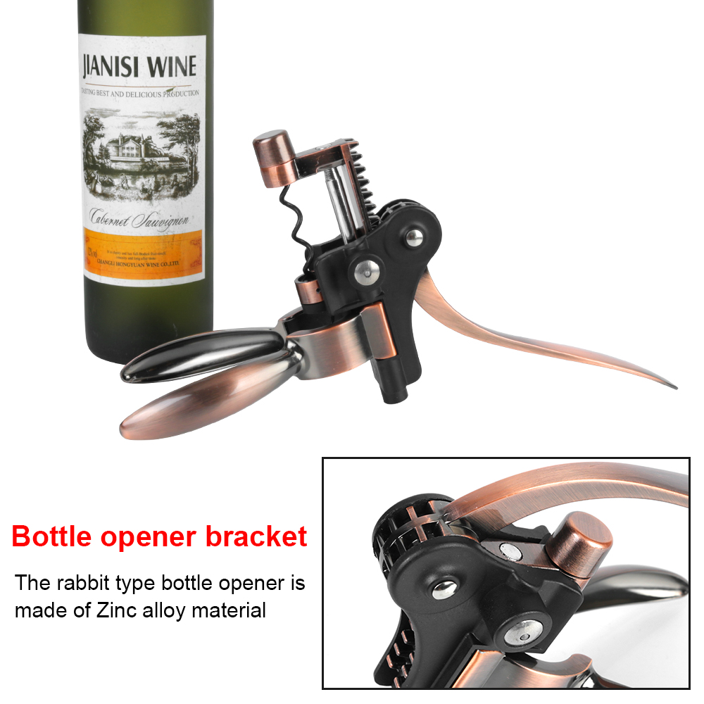 فتاحة زجاجات على شكل أرنب من س - مراجعة Cork Screw Lever وسعره