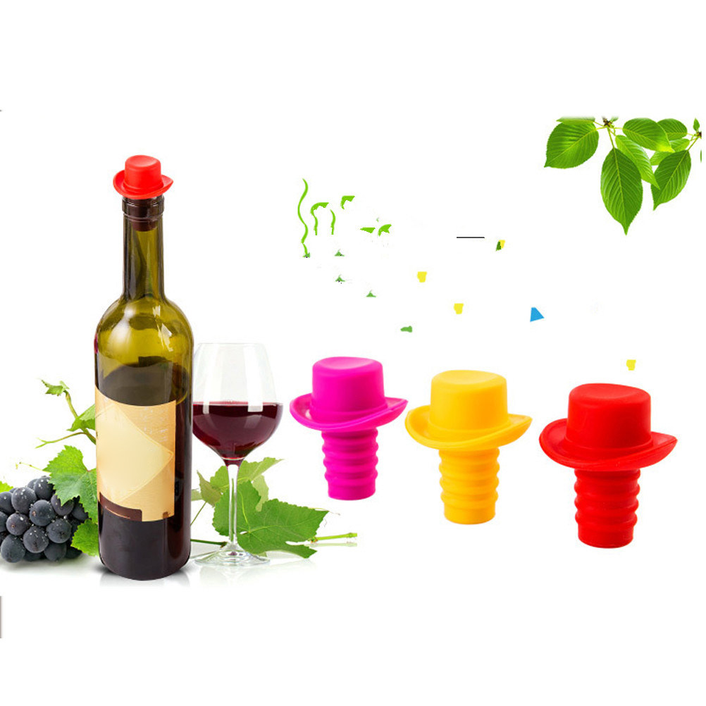 5 قطع من سدادات زجاجات النبيذ  - مراجعة Wine Beer Hat وسعره