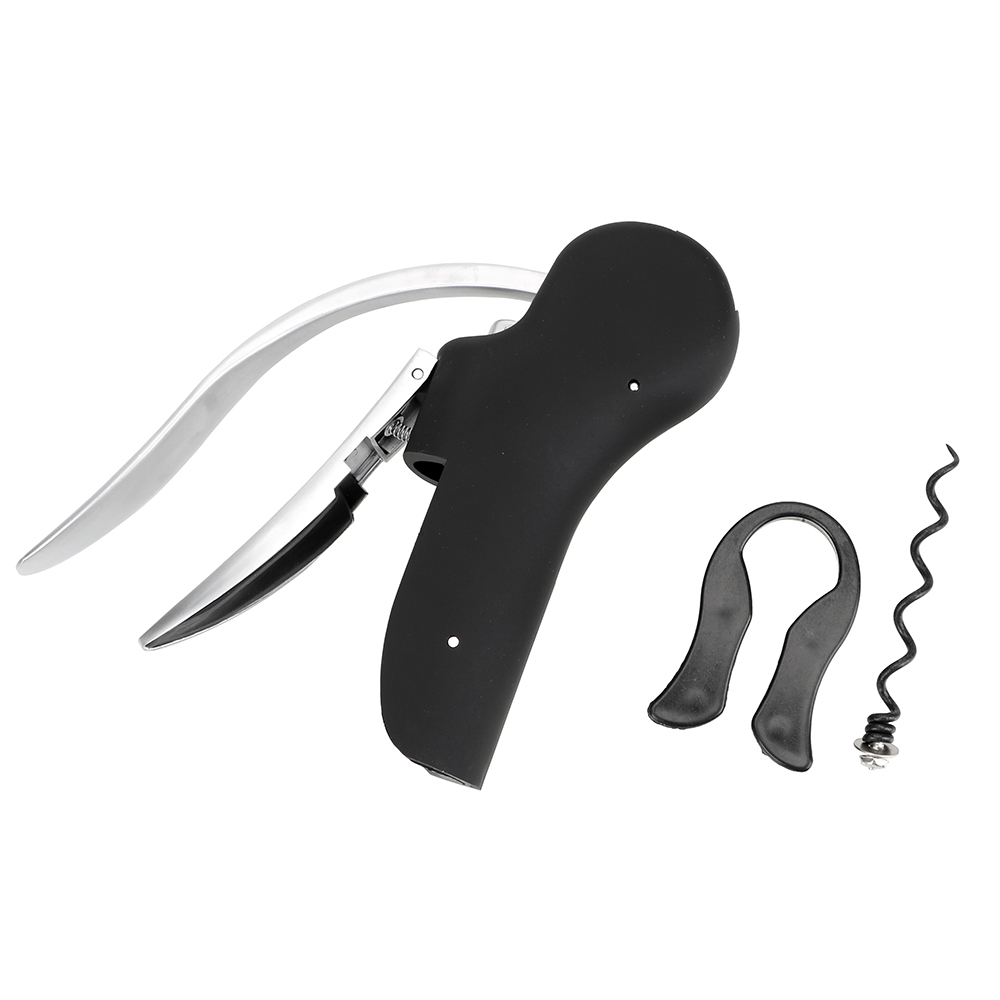 طقم أدوات النبيذ يشمل فتاحة زج - مراجعة Cork Screw Lever وسعره