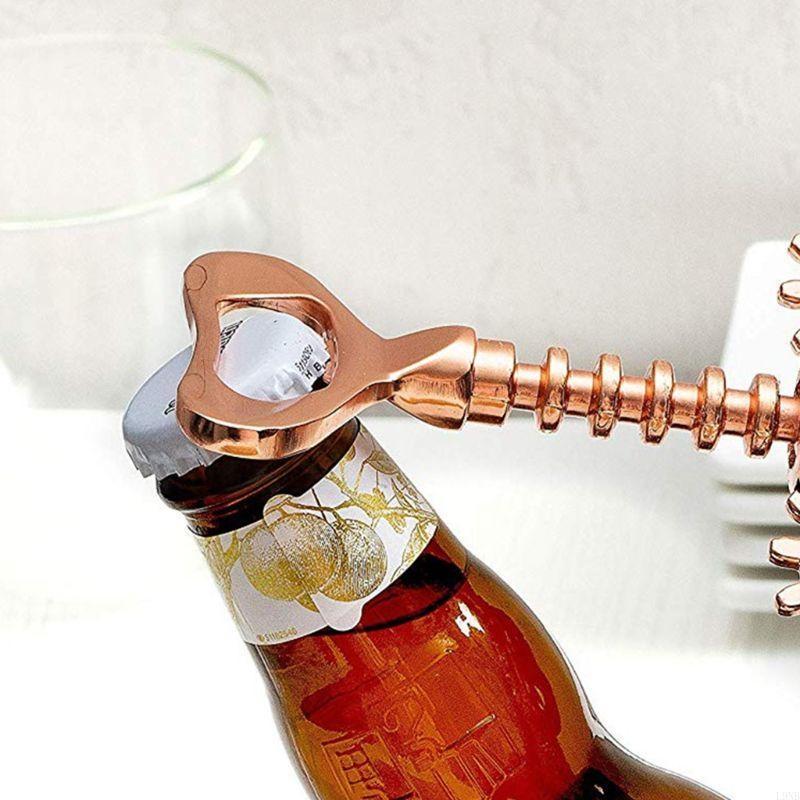 L9NB زنك الزنك زجاجة النبيذ ال - مراجعة Cork Screw Lever وسعره
