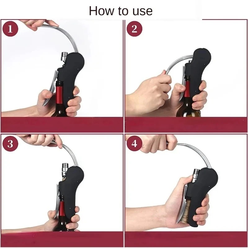 مريحة فتاحات الزجاجات النبيذ أ - مراجعة Cork Screw Lever وسعره