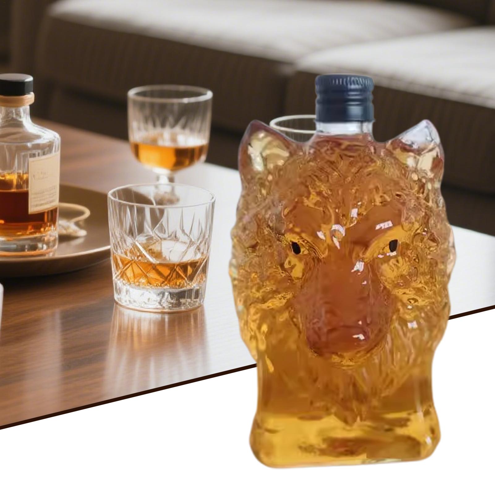الذئب الفن تمثال زجاجة النبيذ  - مراجعة Wine & Beer Shop وسعره