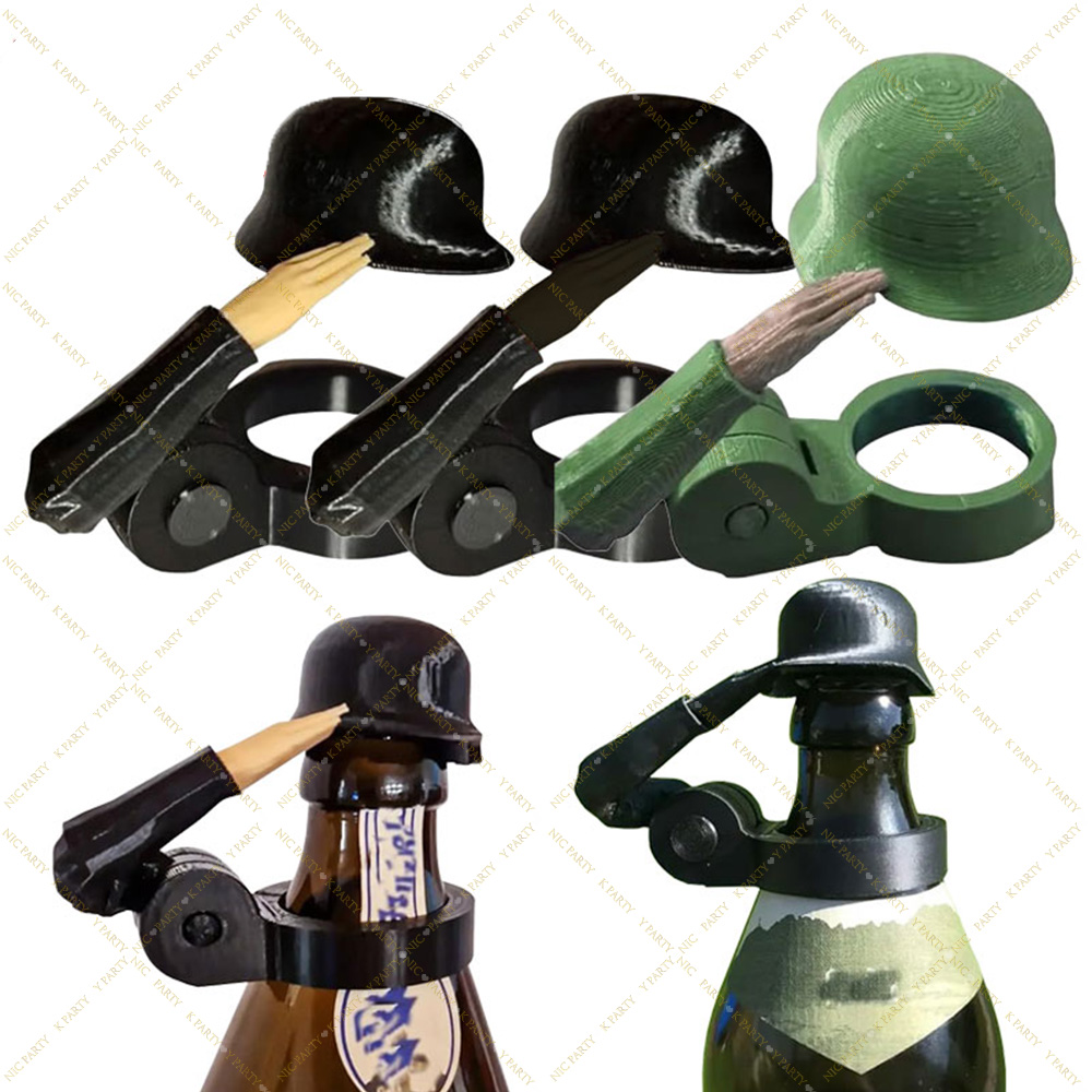 خوذة زجاجة بيرة مضحكة، غطاء زج - مراجعة Wine Beer Hat وسعره
