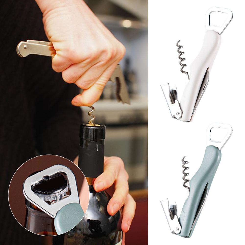 فتاحة زجاجات النبيذ 3 في 1 مع  - مراجعة Cork Screw Lever وسعره