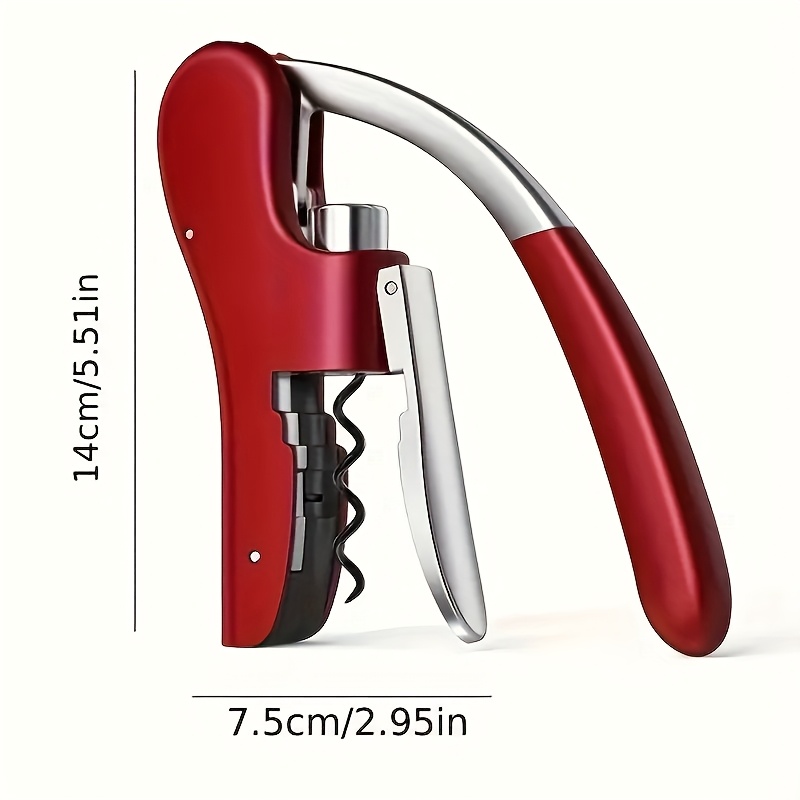 طقم فتاحة النبيذ بالضغط على ال - مراجعة Cork Screw Lever وسعره