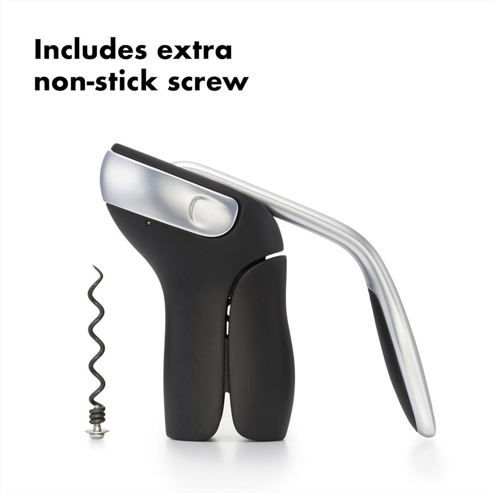 فتاحة زجاجات نبيذ من الفولاذ ا - مراجعة Cork Screw Lever وسعره