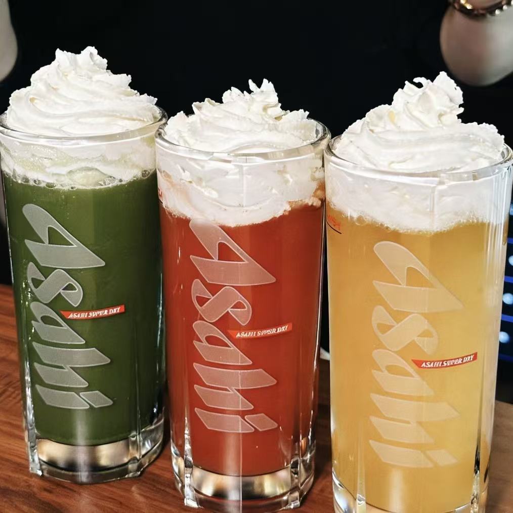 كوب بيرة أساهي سميك بمقبض للمط - مراجعة Craft Beer & Wine U- وسعره