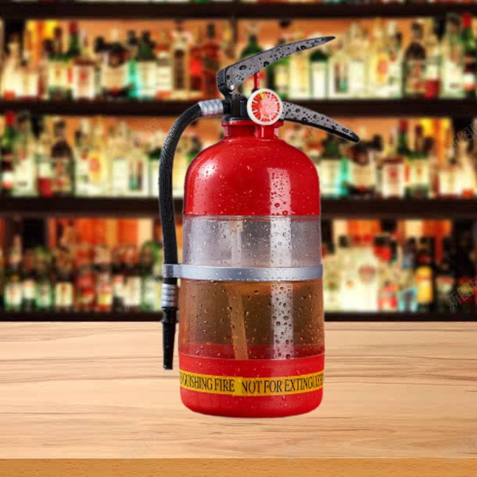 موزع كحول على شكل طفاية حريق م - مراجعة Wine Beer Drink وسعره