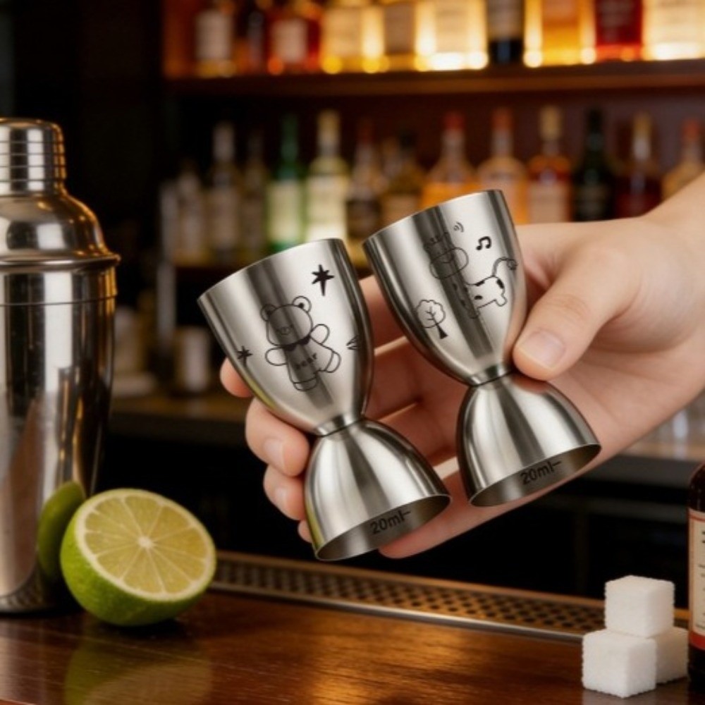 جهاز قياس السوائل من الفولاذ ا - مراجعة Spirit Measure Jigger وسعره