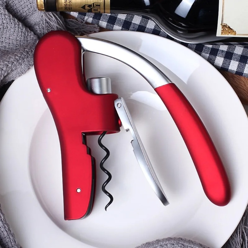 مجموعة أدوات جديدة لفتح زجاجات - مراجعة Cork Screw Lever وسعره