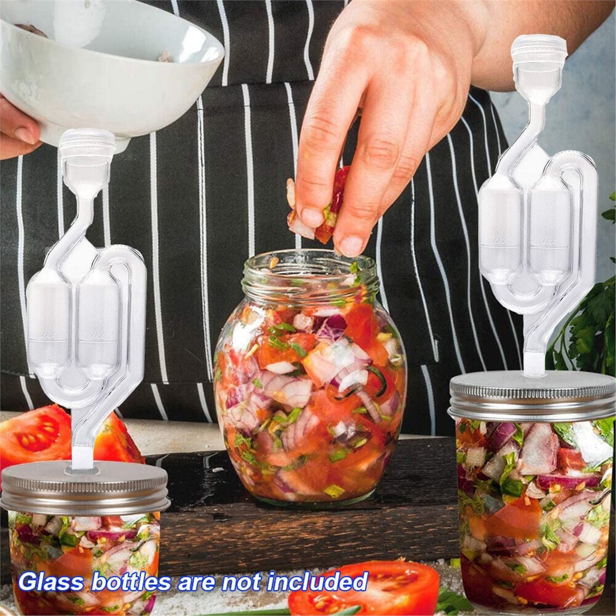 4 قطع غطاء تخمير ومانع تسرب هو - مراجعة Wine Beer And More وسعره