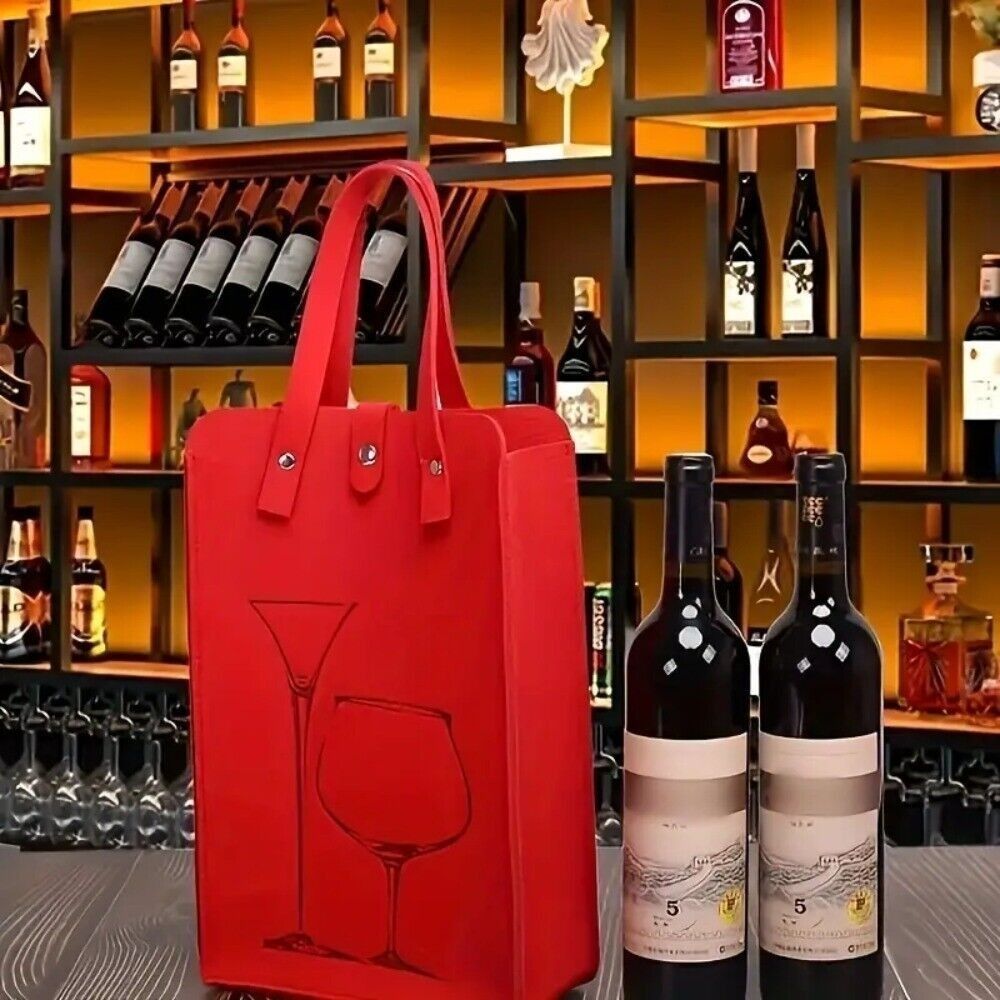 حقيبة نبيذ حمراء عالية الجودة  - مراجعة Wine & Beer Shop وسعره