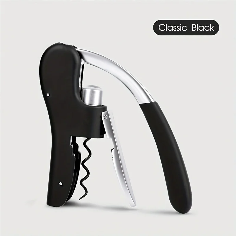 طقم فتاحة زجاجات النبيذ بالضغط - مراجعة Cork Screw Lever وسعره