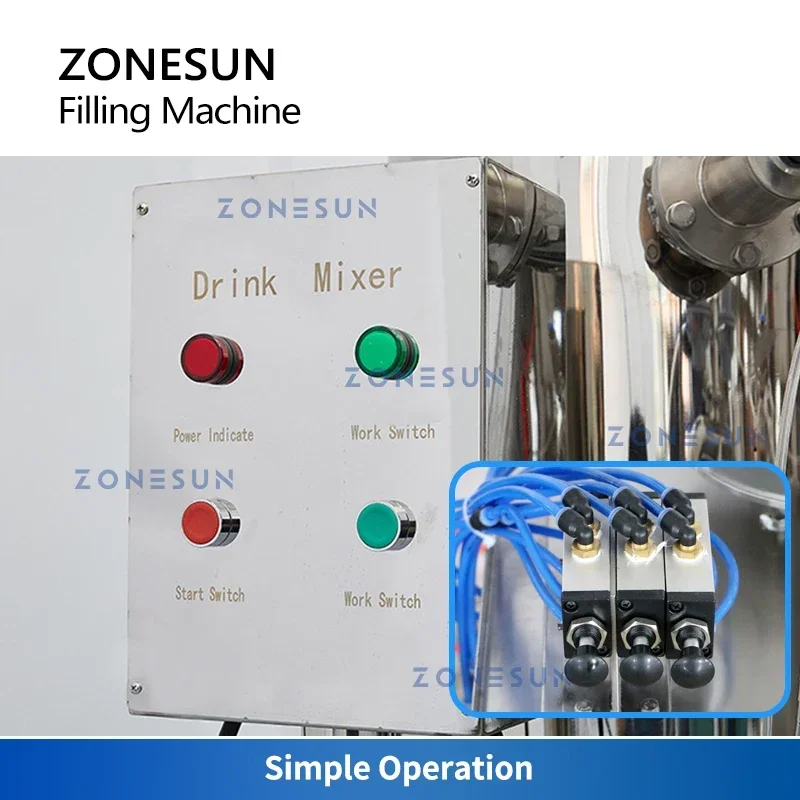 ZONESUN المشروبات الغازية آلة  - مراجعة Wine Beer Drink وسعره