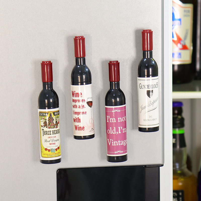 زجاجة نبيذ صغيرة على شكل مغناط - مراجعة Wine Beer Fridge وسعره
