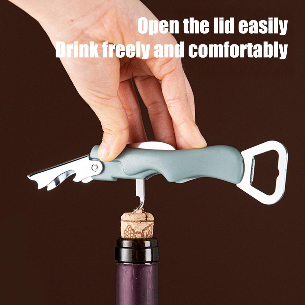 فتاحة زجاجات النبيذ 3 في 1، أد - مراجعة Cork Screw Lever وسعره