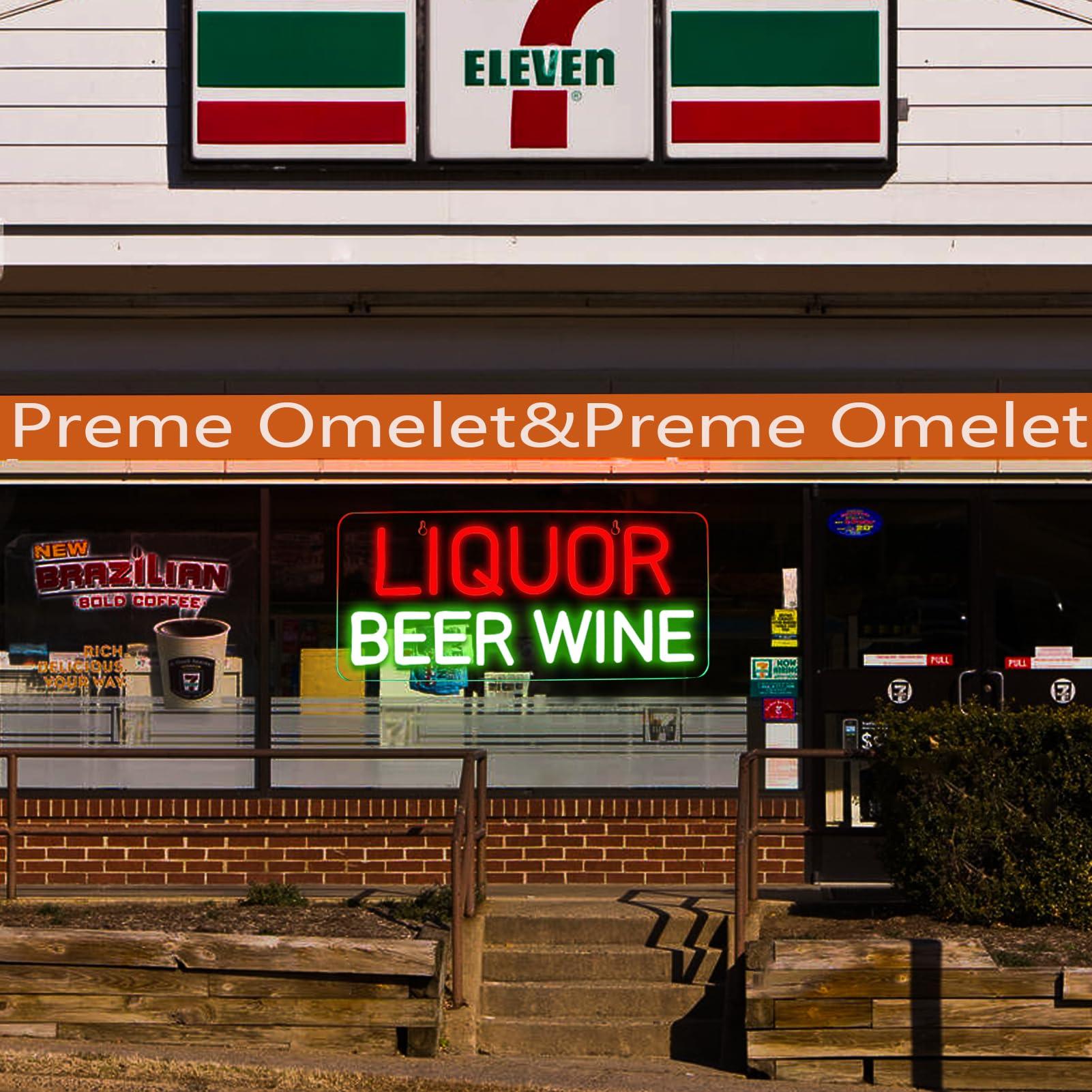 لافتات نيون للخمور والبيرة وال - مراجعة Wine Beer Liquor Store وسعره