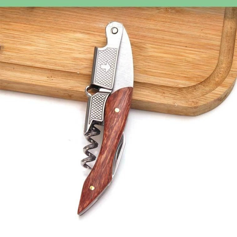 فتاحة زجاجات نبيذ من الفولاذ ا - مراجعة Cork Screw Lever وسعره