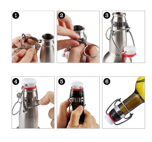 Ez-سدادة بغطاء علوي من الفلين  - مراجعة Wine Root Beer وسعره